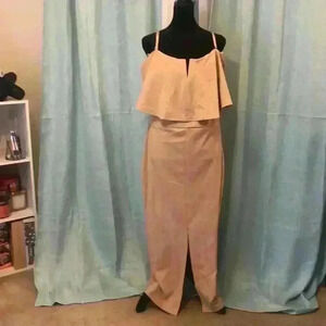 Symphony US Plus strapless Nude Dress, 2XL